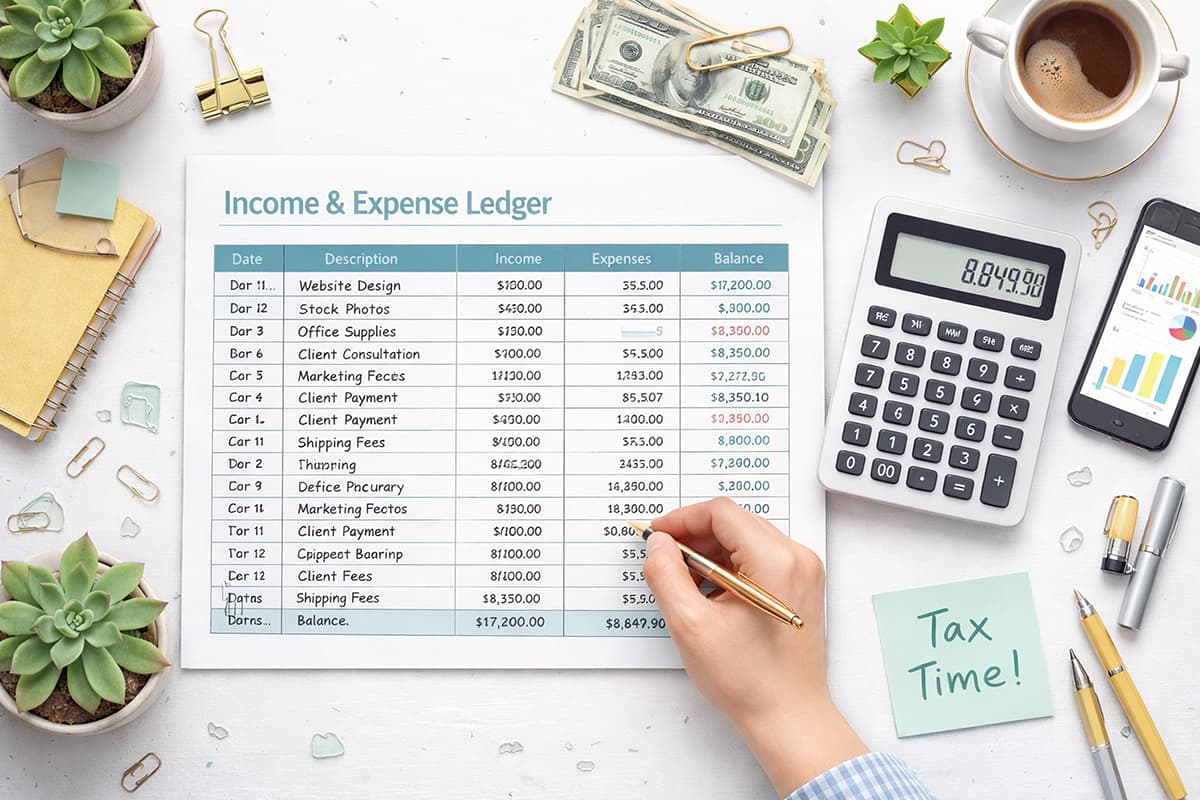How to track Etsy shop finances in one place