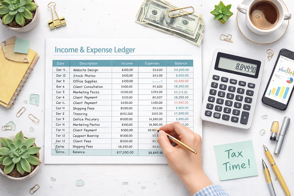 How to track Etsy shop finances in one place